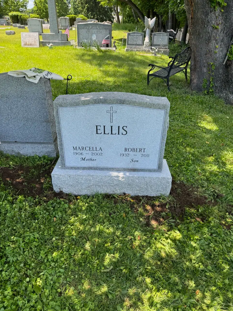 Upright granite headstone by Upright Headstones R Us — image 4